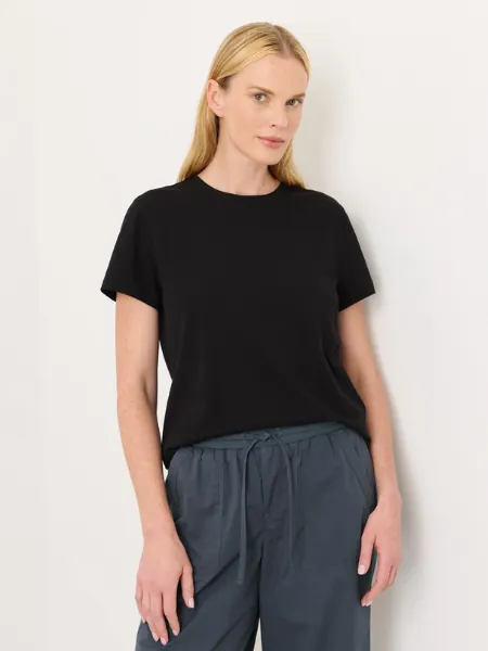 Organic Luxe Essential Crewneck Tee